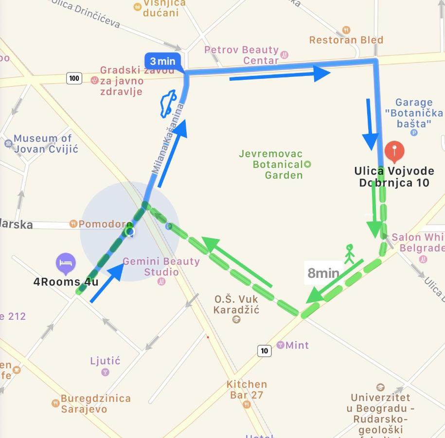 4Rooms 4U Belgrade Exterior photo